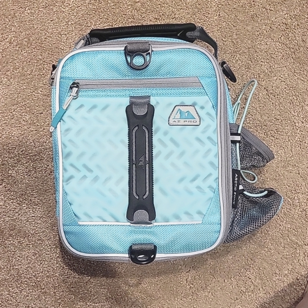 AZ Pro Teal Insulated Lunch Bag 『expandable』